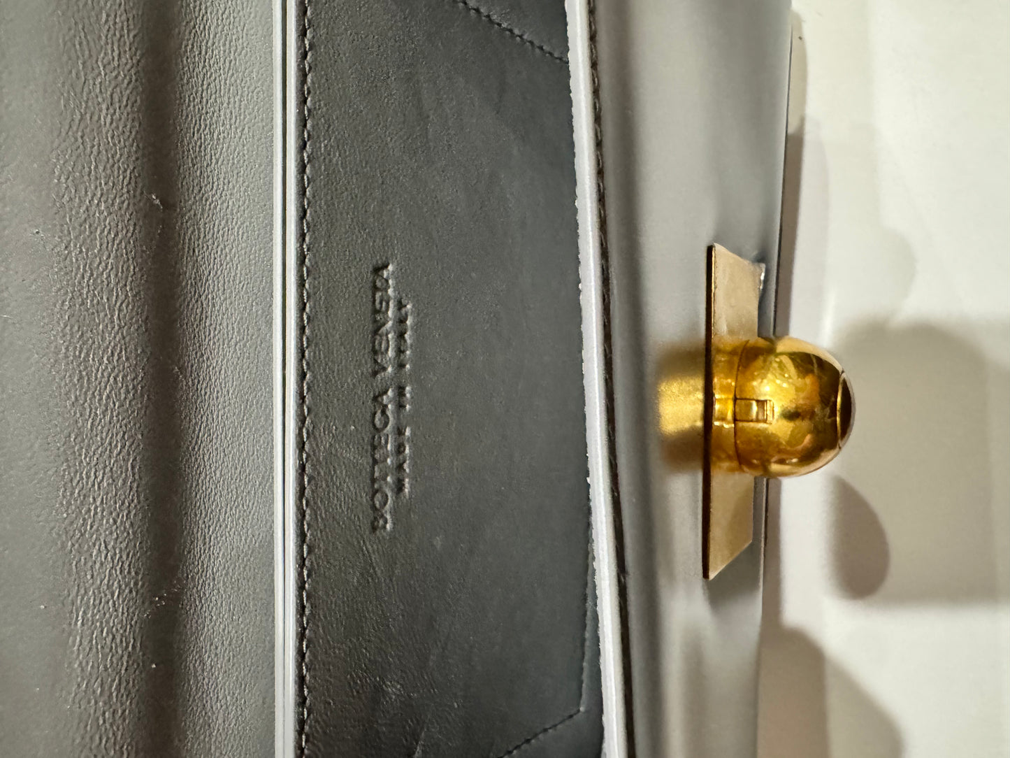 Bottega Veneta Classic Bag Spazzolato Leather Mini | Excellent