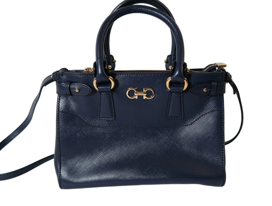 Salvataro Ferragamo Navy Blue Bag Crossbody - additional view 2