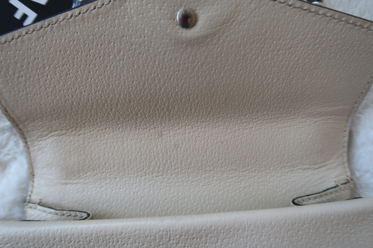 Gucci Textured Calfskin Crystal Dionysus Shoulder Bag