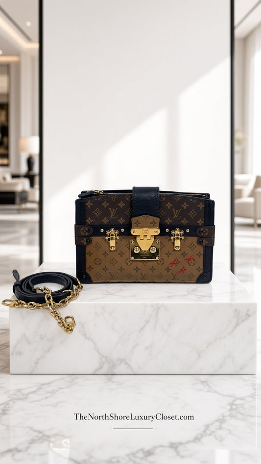 Louis Vuitton Monogram Reverse Trunk Clutch M43596 - Excellent