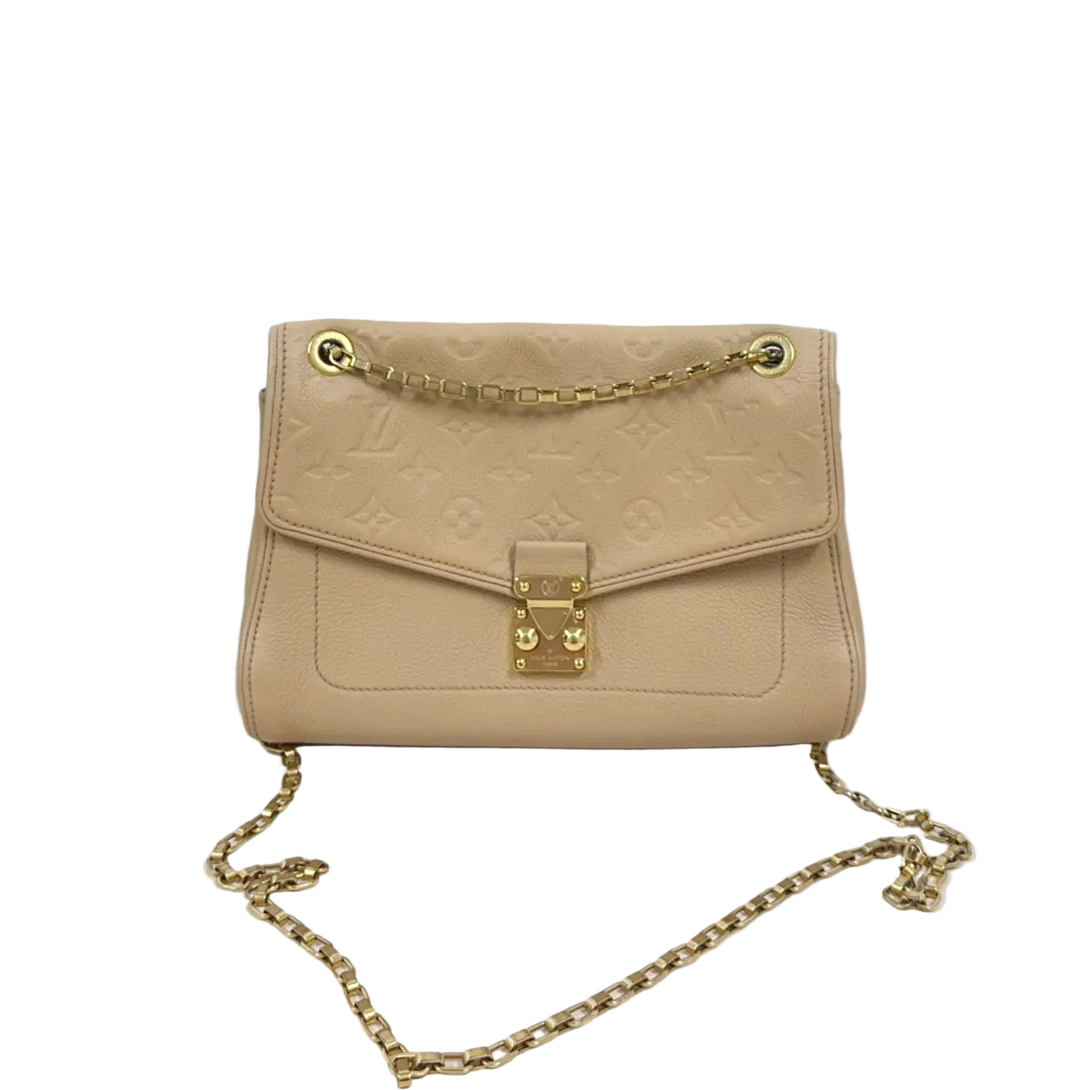 Louis Vuitton Empreinte Saint Germain PM Dune Convertible Crossbody or Shoulder Bag