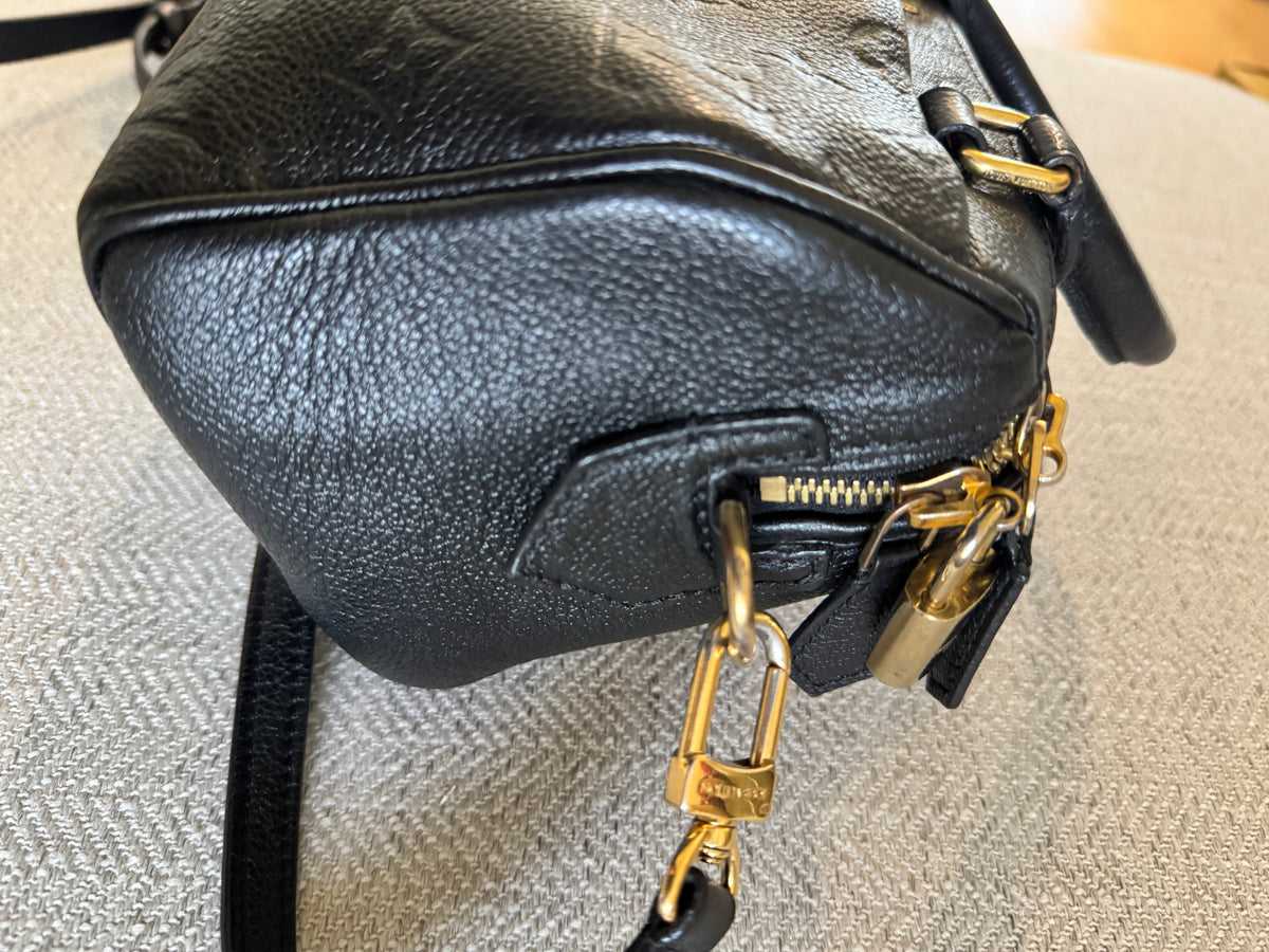 Louis Vuitton Monogram Empreinte Speedy Bandouliere 20