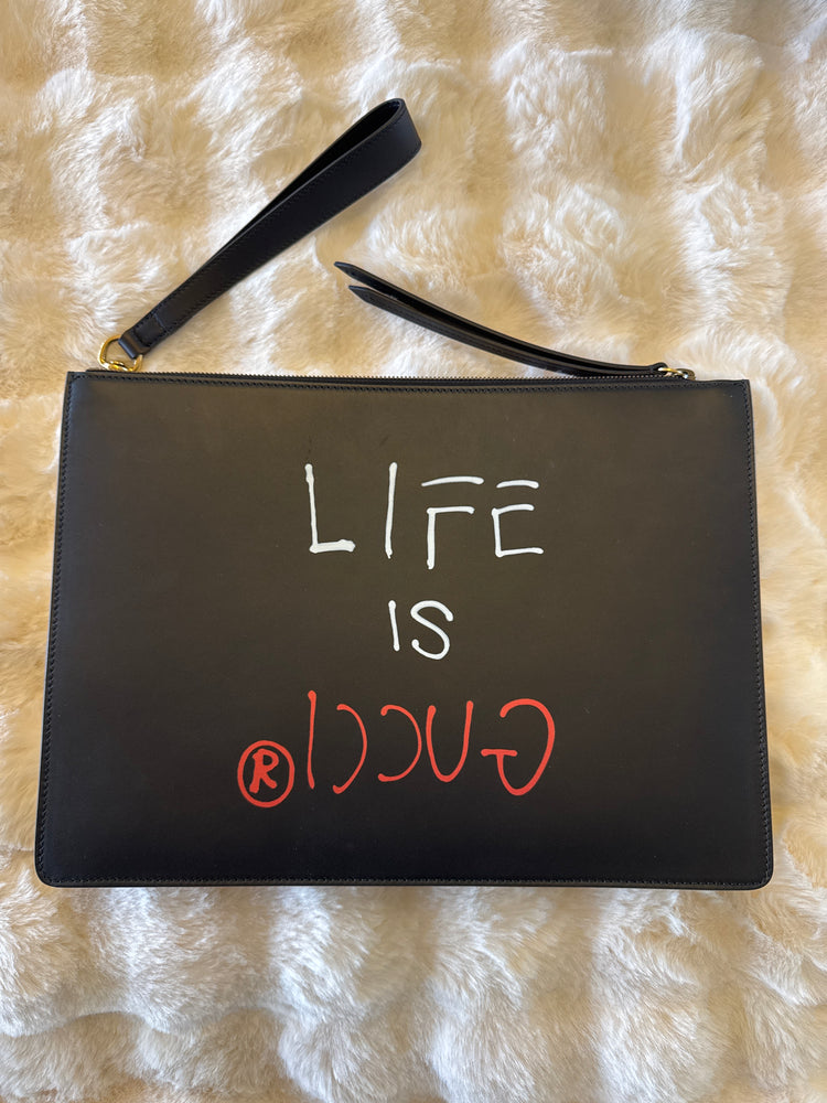 Life is Gucci Pouch with Box - additional view 3