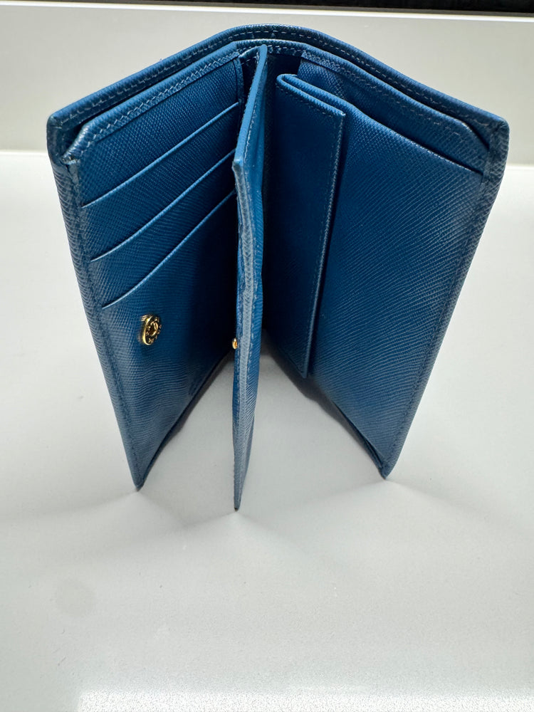 Prada Saffiano Metal Compact Wallet - additional view 3