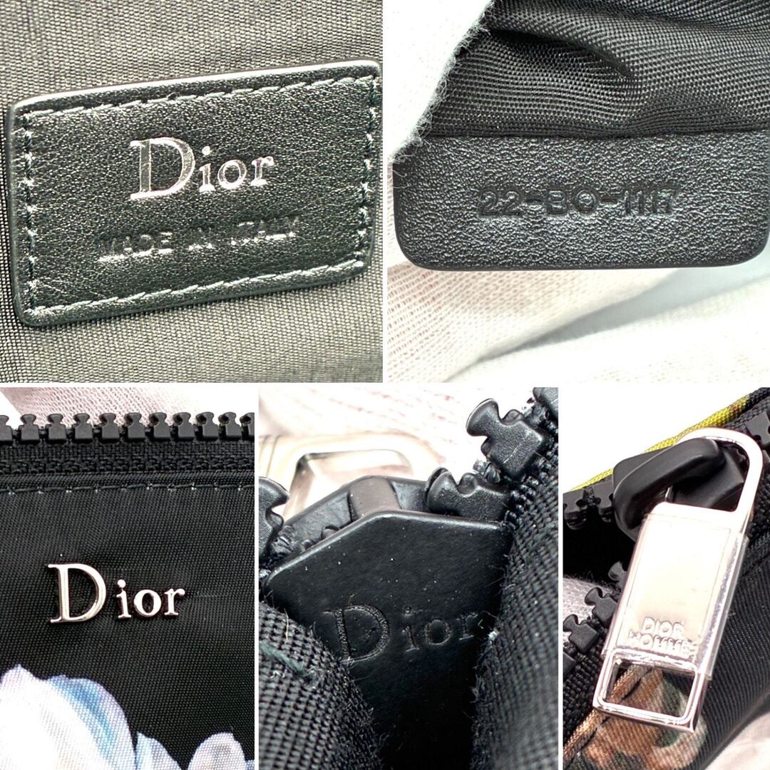 Christian Dior Homme x François Bard 2018 Printed Graphic Art Pouch Clutch