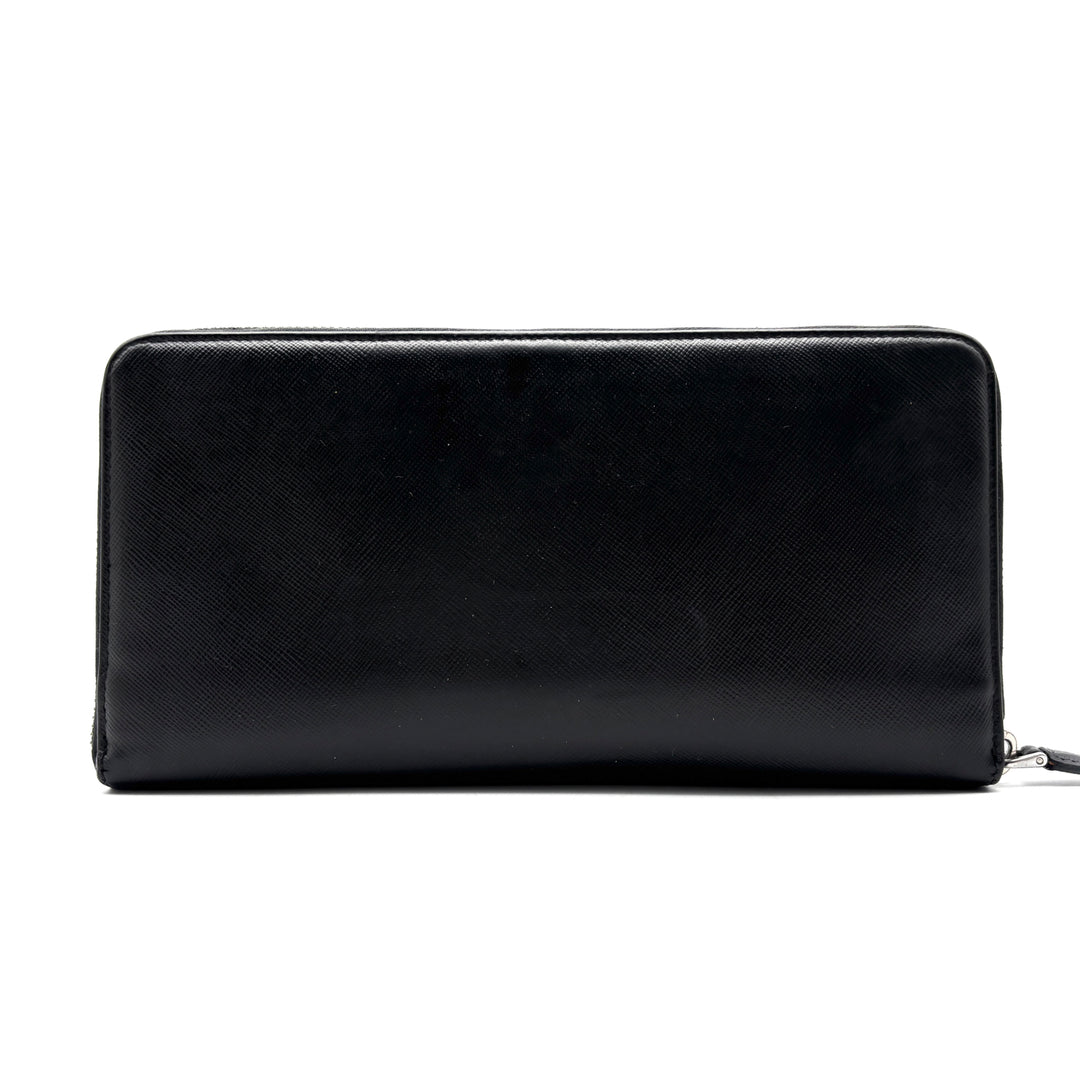 Prada Saffiano Skull Organizer Travel Wallet - additional view 3