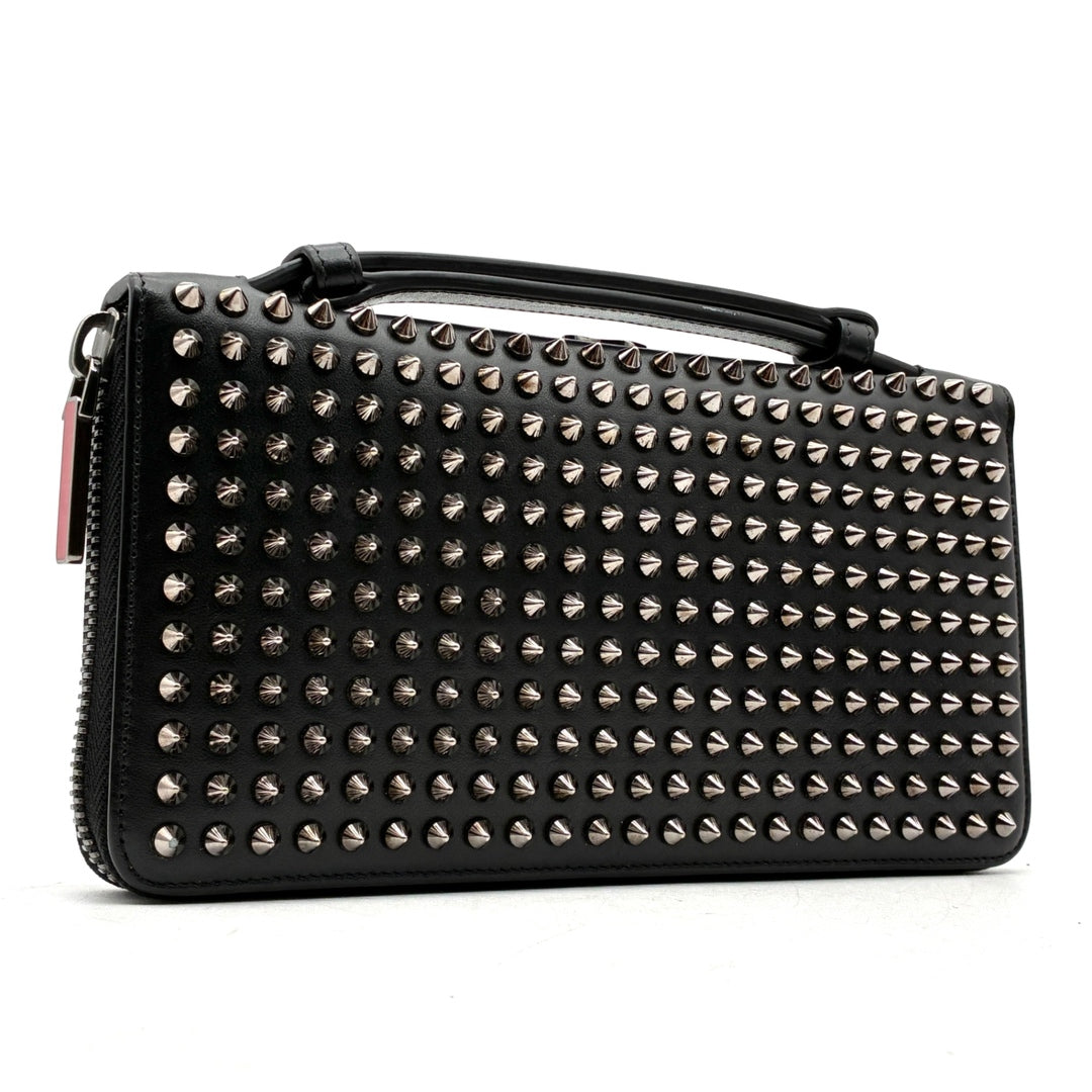 Christian Louboutin Panettone Organizer Travel Wallet Long Wallet Clutch Bag