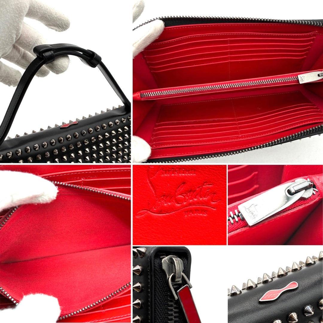 Christian Louboutin Panettone Organizer Travel Wallet Long Wallet Clutch Bag - additional view 3