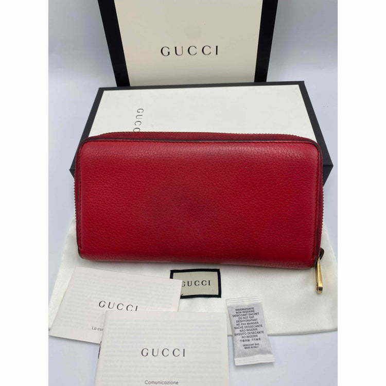 Gucci Vintage Logo Zip Around Wallet - additional view 3