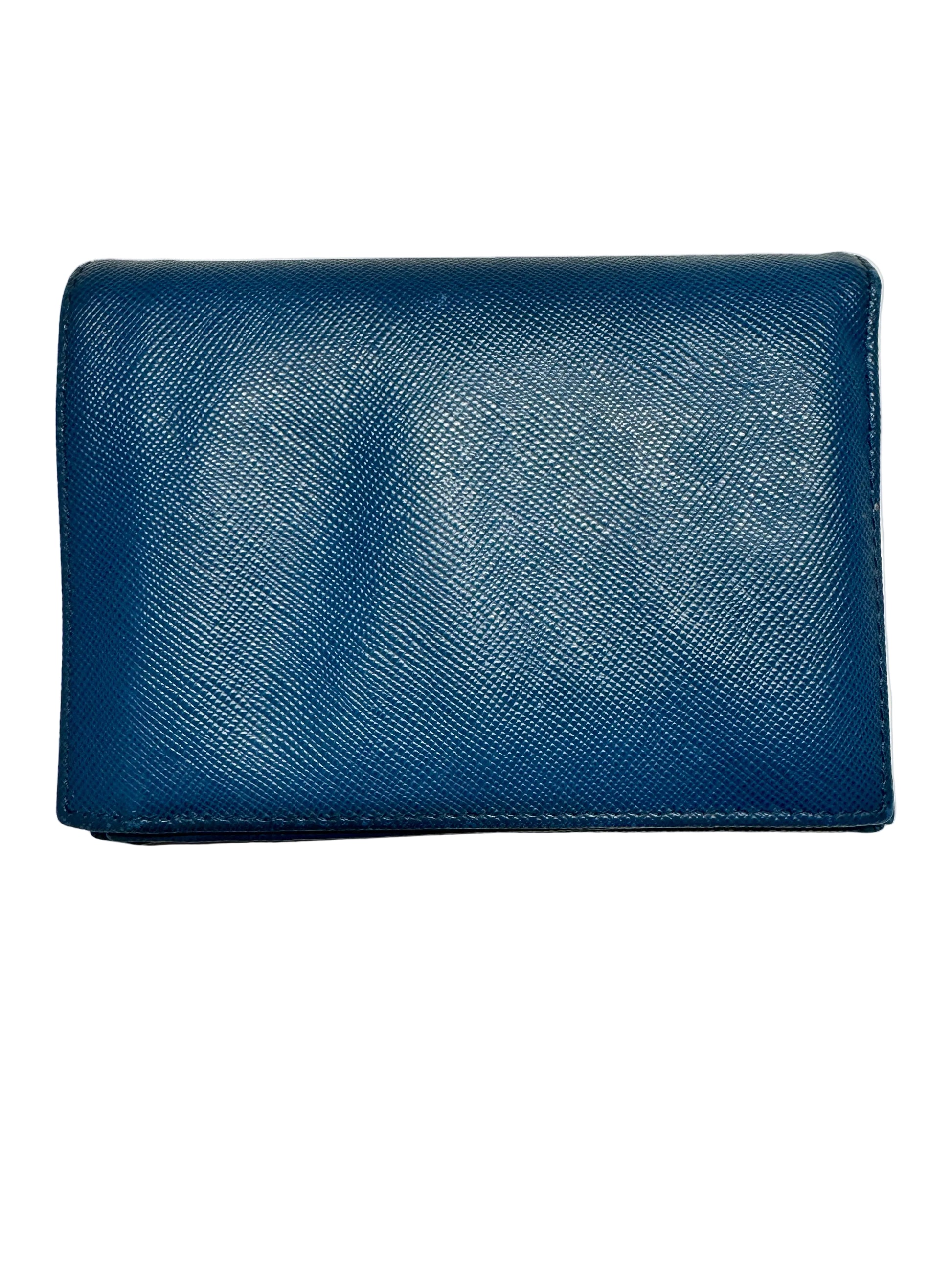 Prada Saffiano Metal Compact Wallet - additional view 2
