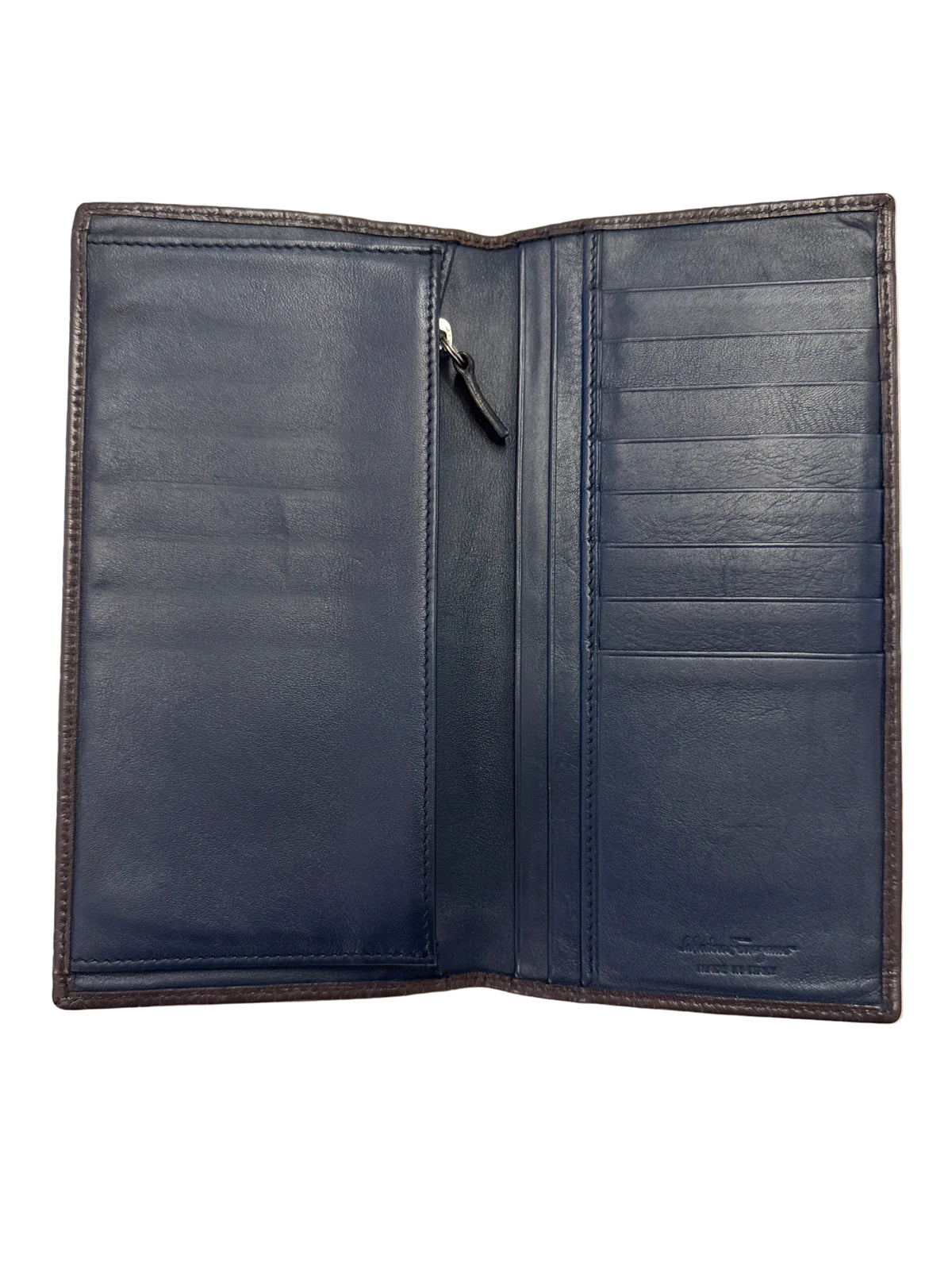 Salvatore Ferragamo leather long wallet - additional view 2