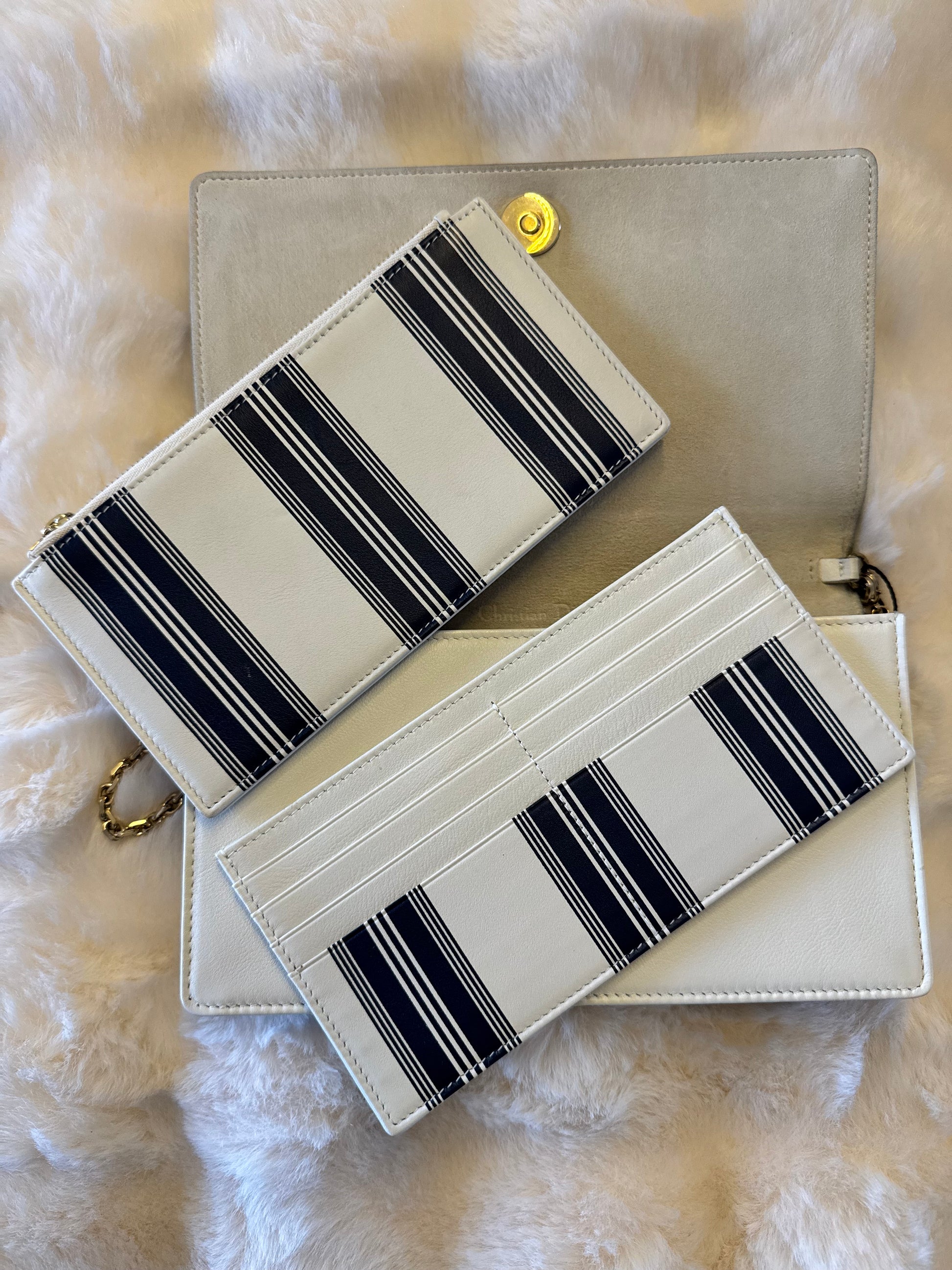 Christian Dior Toile de Jouy Clutch - additional view 3