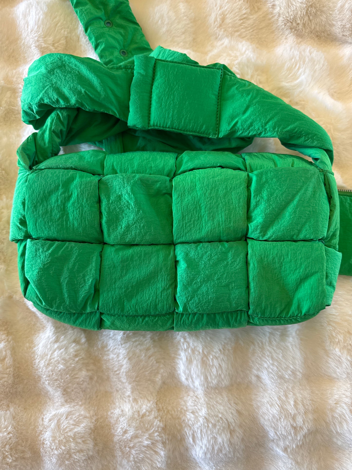 Bottega Veneta Nylon Green Bag - additional view 3
