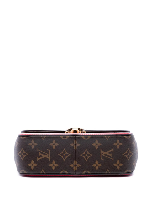 Louis Vuitton Cherrywood BB Scarlet Vernis Monogram Crossbody Bag With Strap
