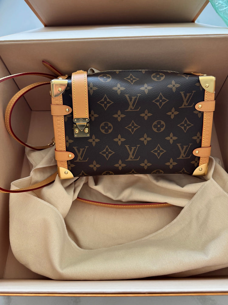 Louis Vuitton Monogram Side Trunk (New Without Tags) Includes Two Straps (Crossbody and Shoulder) - additional view 2