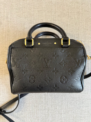 Louis Vuitton Monogram Empreinte Speedy Bandouliere 20