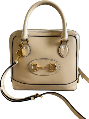 Gucci Horsebit 1955 Leather Top Handle Bag