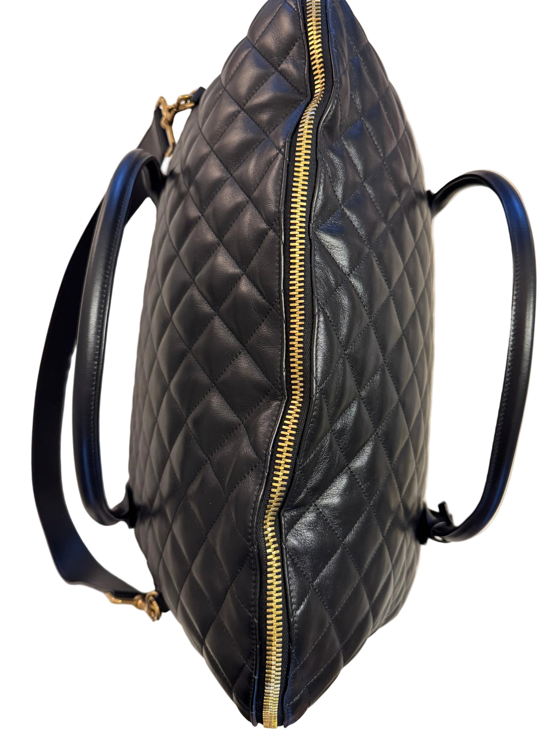 NWT Saint Laurent quilted calfskin leather ES Giant travel bag - additional view 2