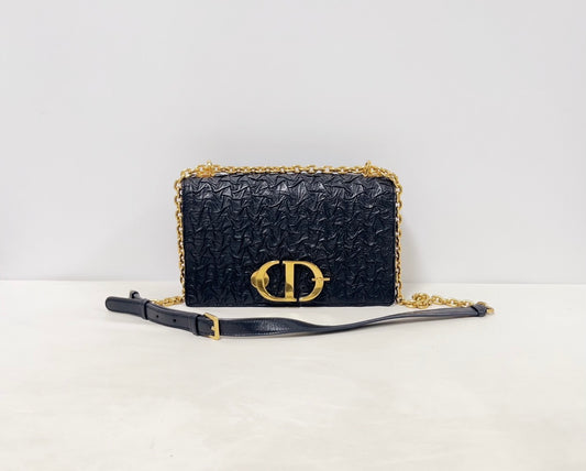 Christian Dior Wavy-Effect 30 Montaigne Flap Bag
