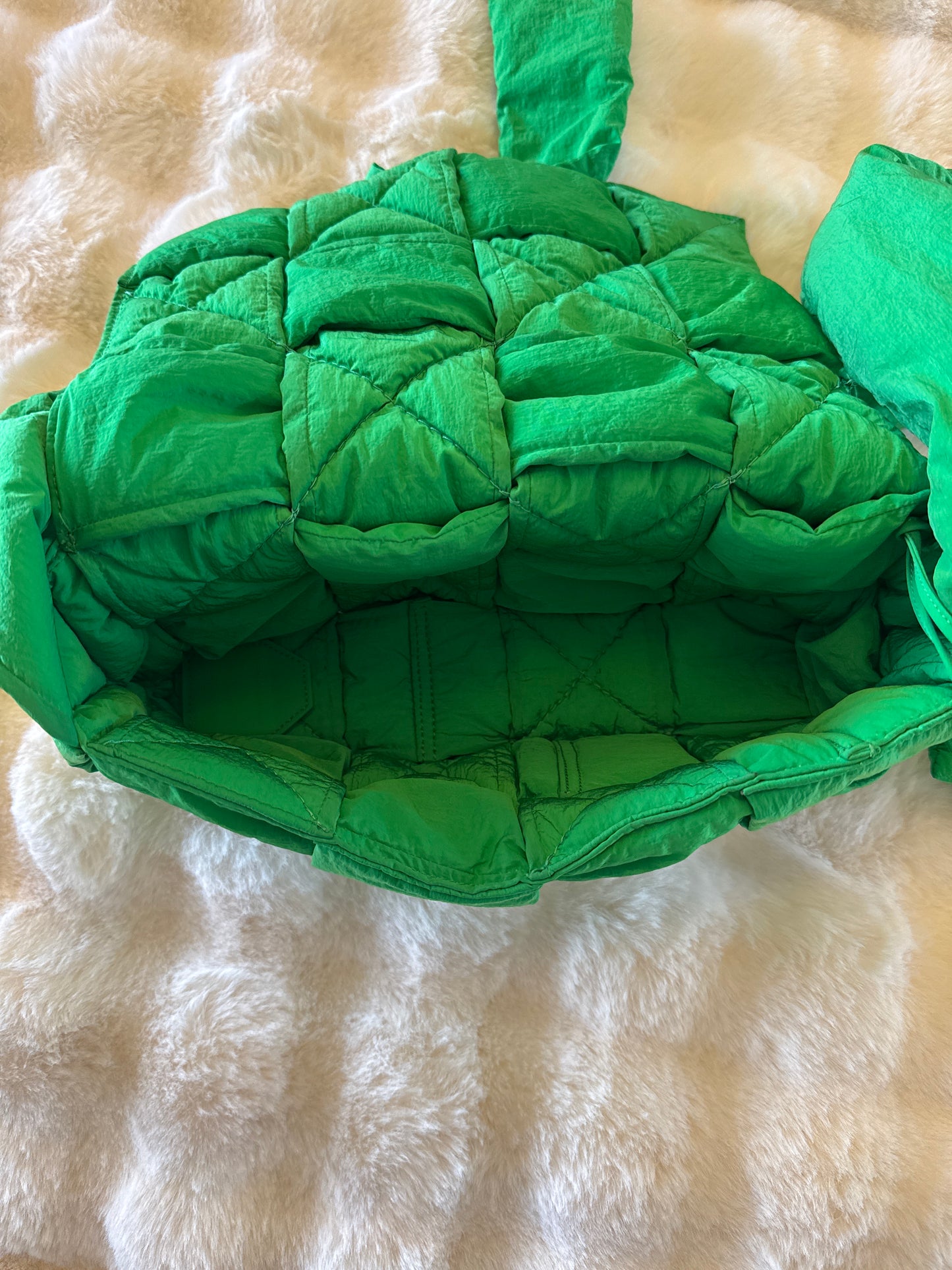 Bottega Veneta Nylon Green Bag - additional view 4