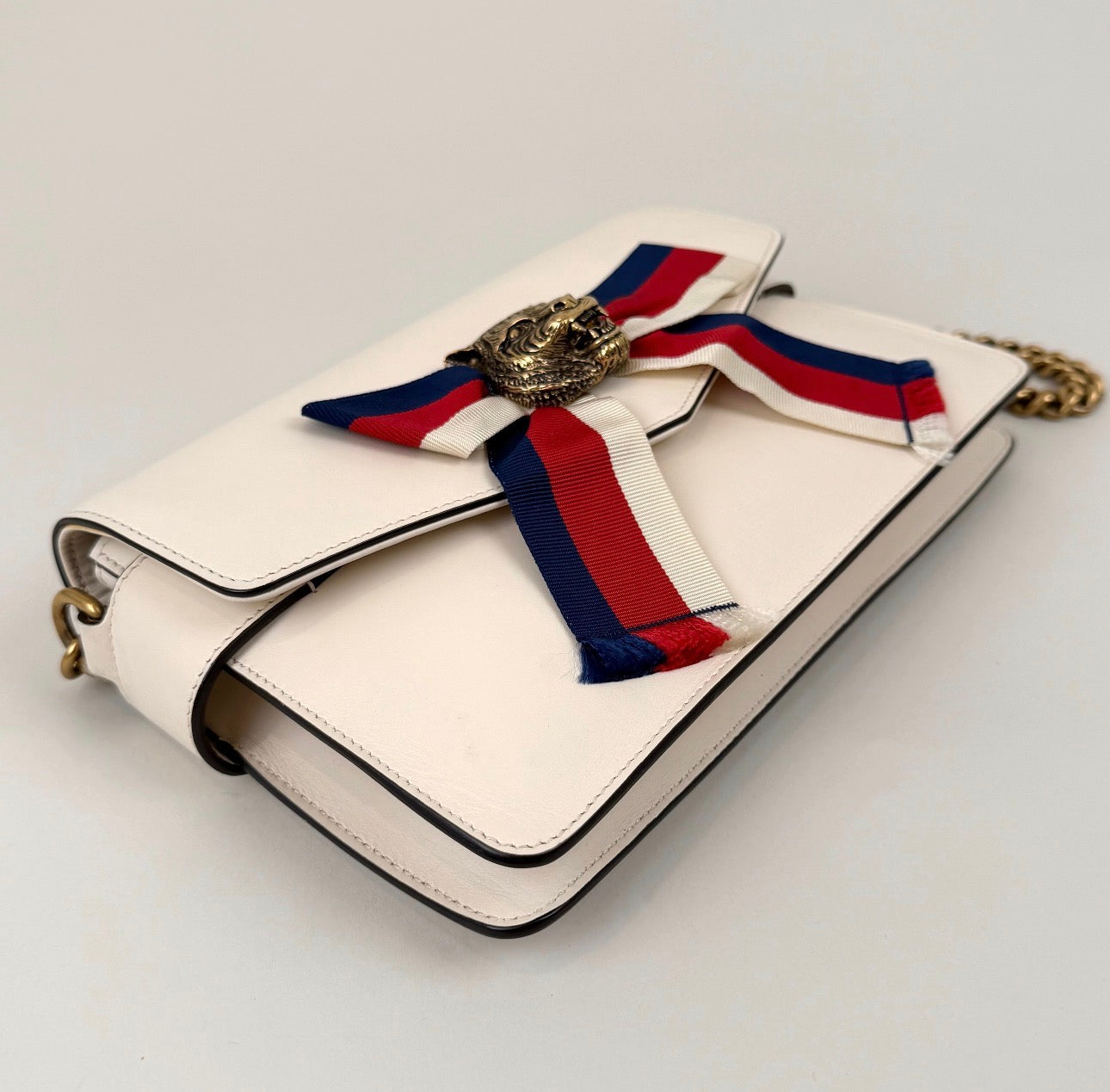 Gucci Nappa Leather Tiger Shoulder Bag - additional view 5