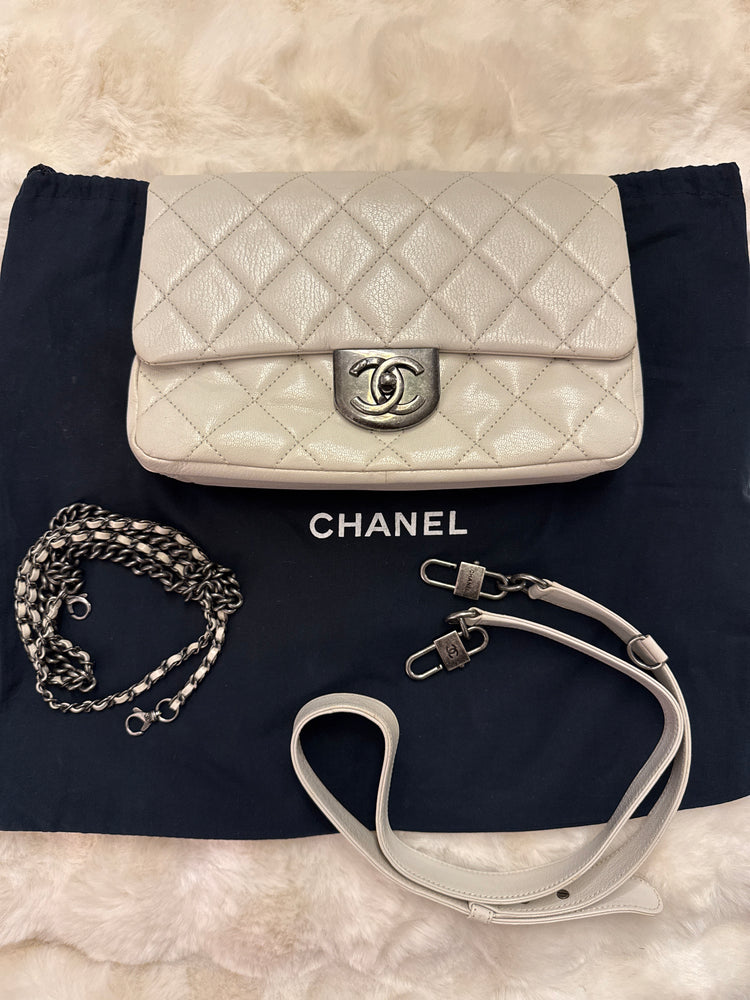 Chanel - RARE - Chanel Quilted Leather & Ruthenium Hardware - additional view 2