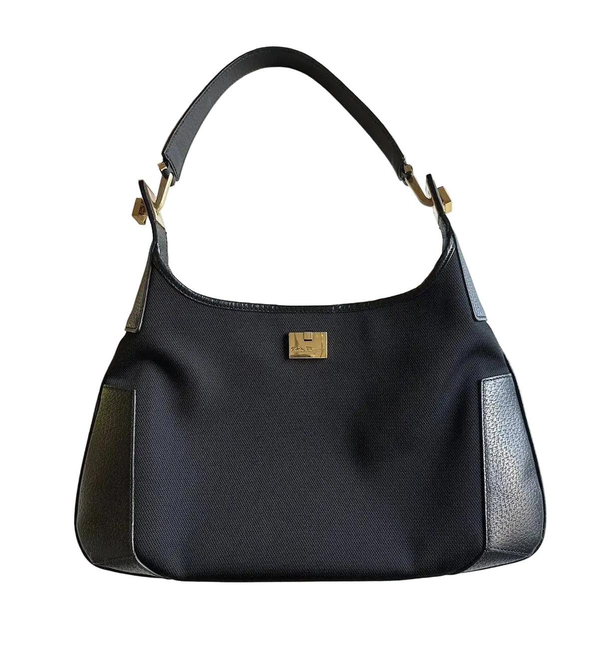 Ferragamo Black Shoulder Bag