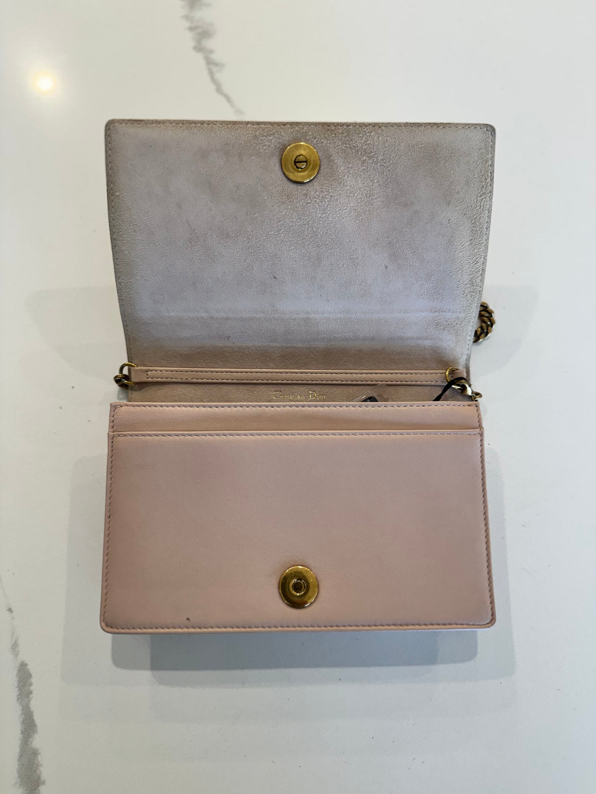 Christian Dior Diorama Flap Bag Studded Leather Shoulder bag