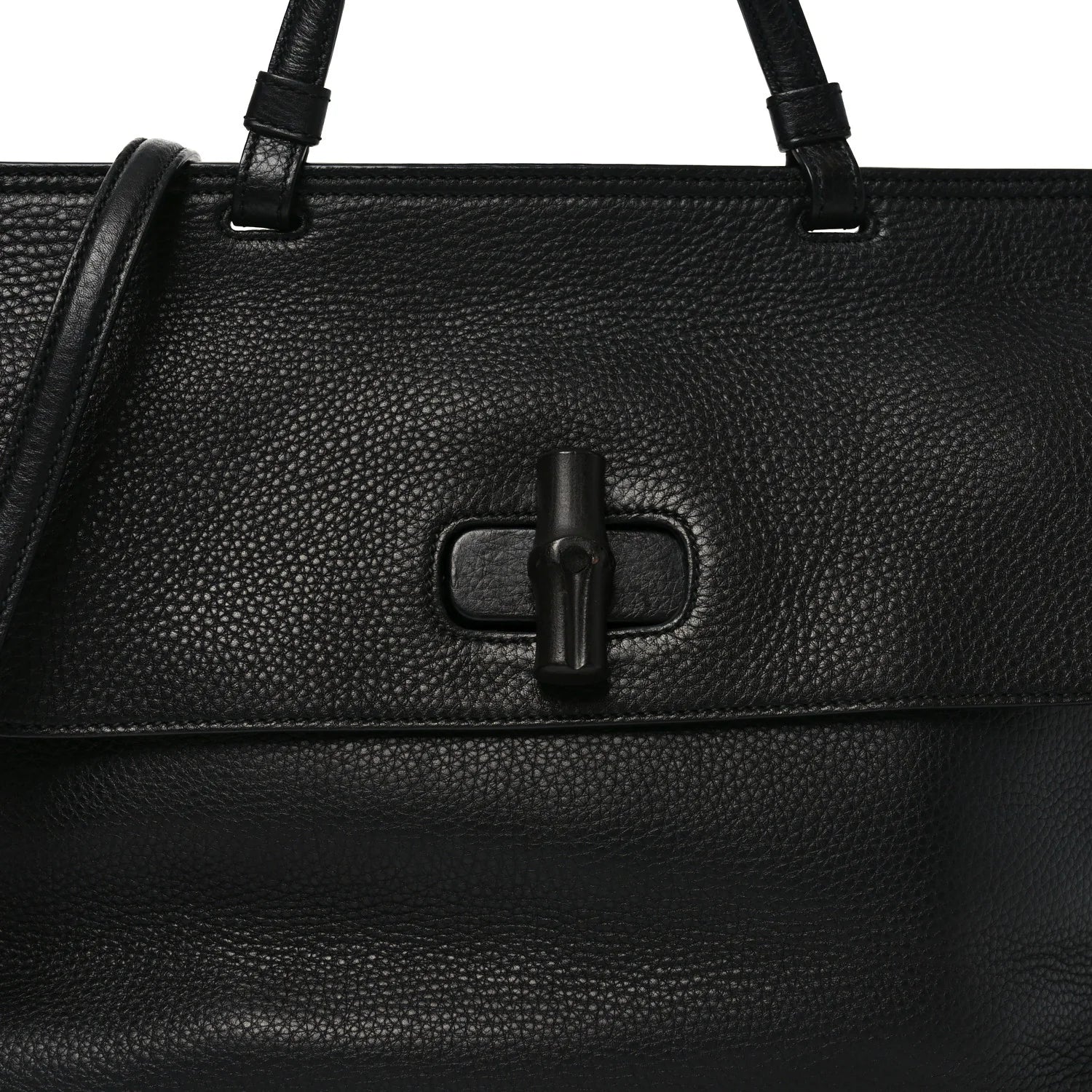 Gucci Cellarius Calfskin Large Bamboo Top Handle Bag - additional view 4