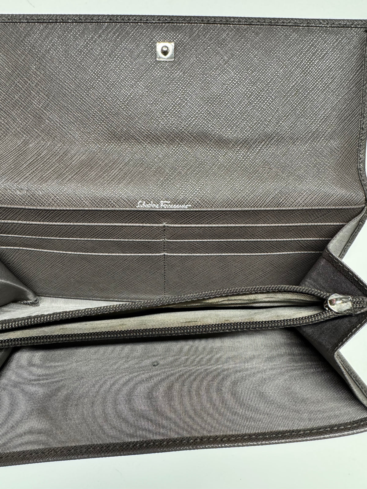 Salvatore Ferragamo Double Gancini Leather Continental Wallet - additional view 3