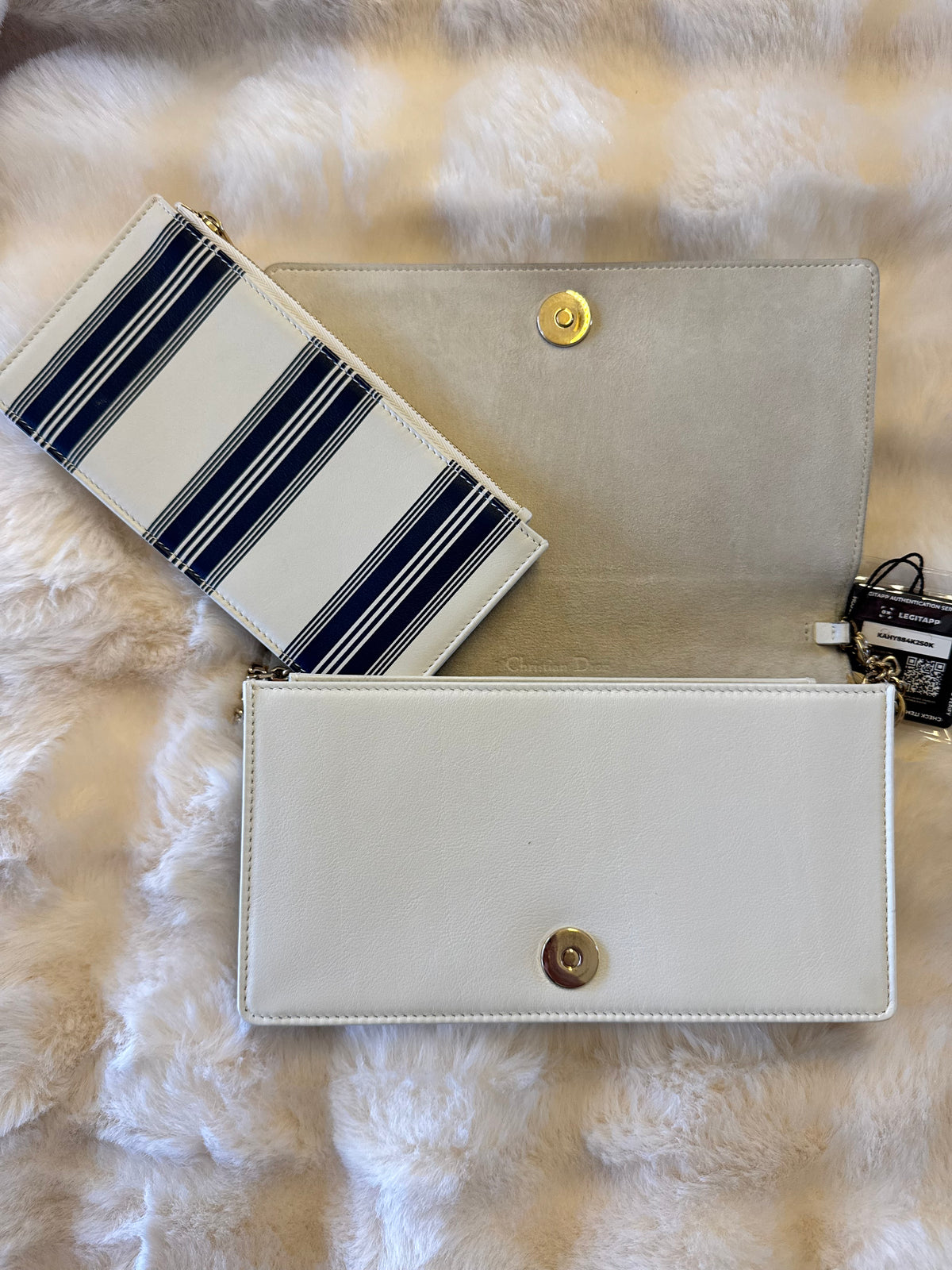 Christian Dior Toile de Jouy Clutch - additional view 2