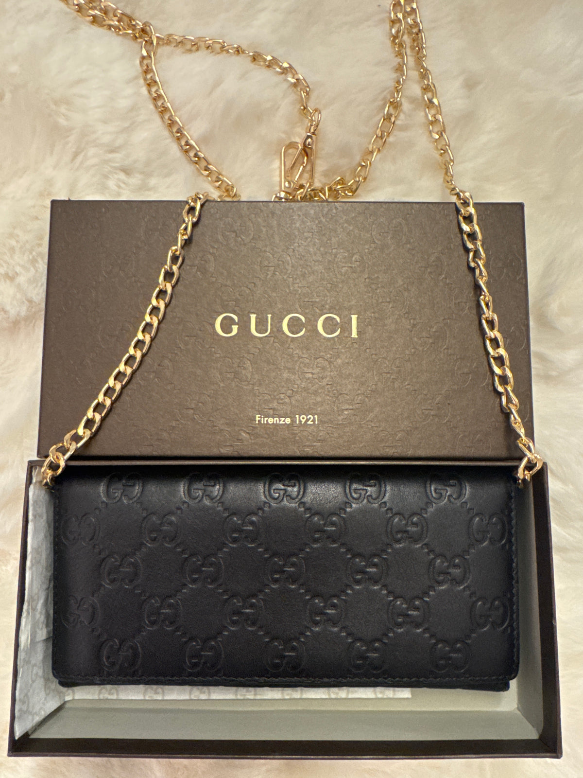 Gucci Guccissima Long Wallet