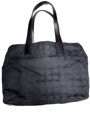 Chanel New Travel Line MM Nylon Tote Bag