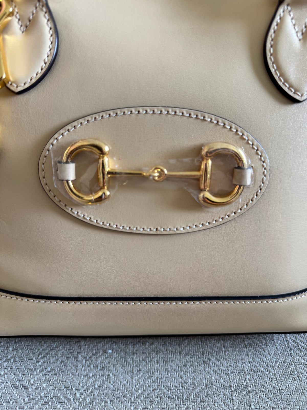 Gucci Horsebit 1955 Leather Top Handle Bag