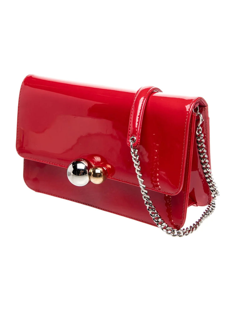 Christian Dior Patent Leather Tribale Wallet On Chain - additional view 2