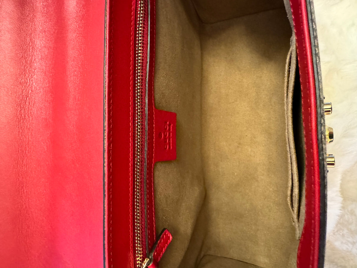 Gucci Padlock Medium Supreme shoulder bag - additional view 6