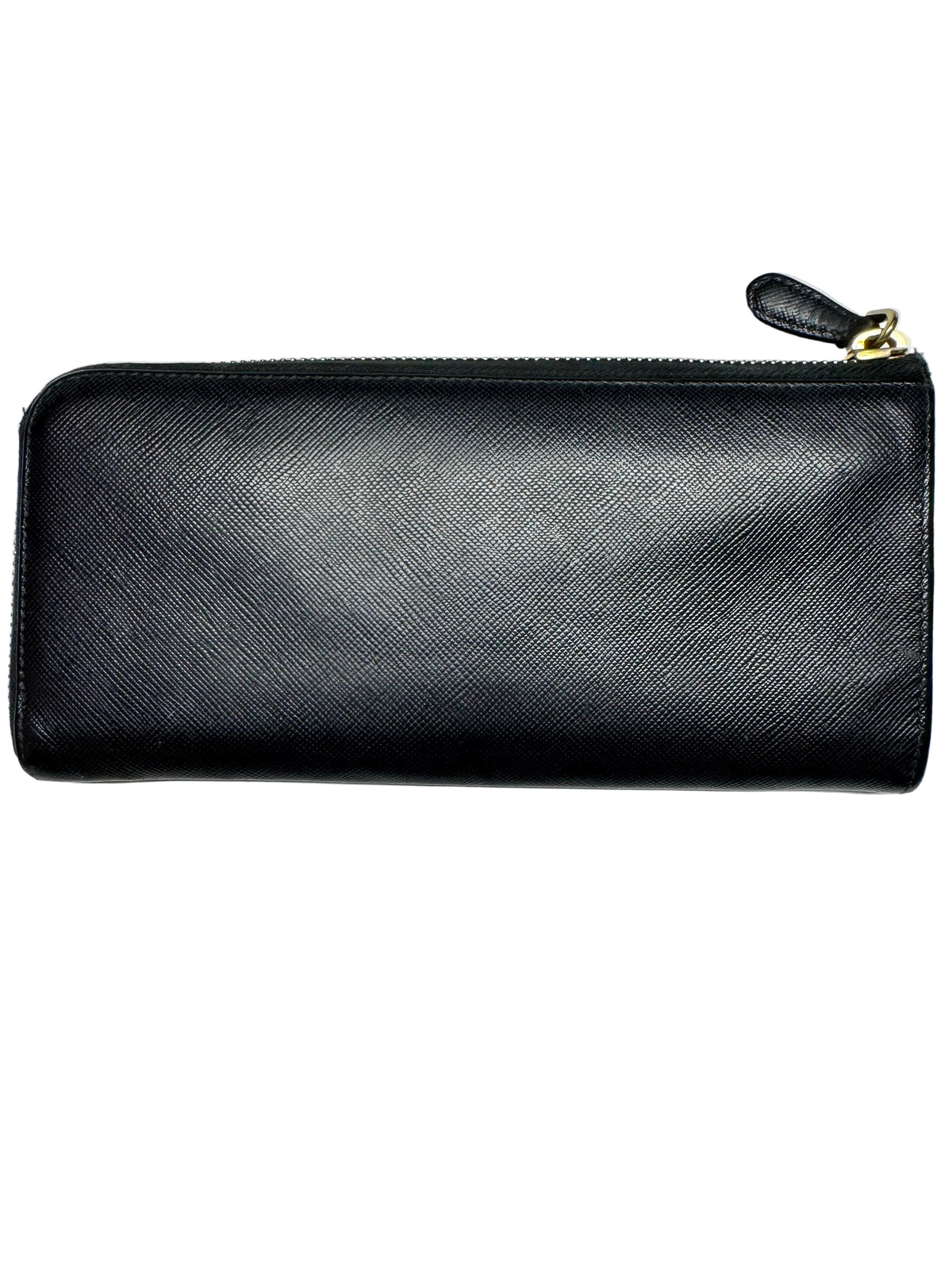 Prada Large Saffiano Leather L-Zip Wallet - additional view 2