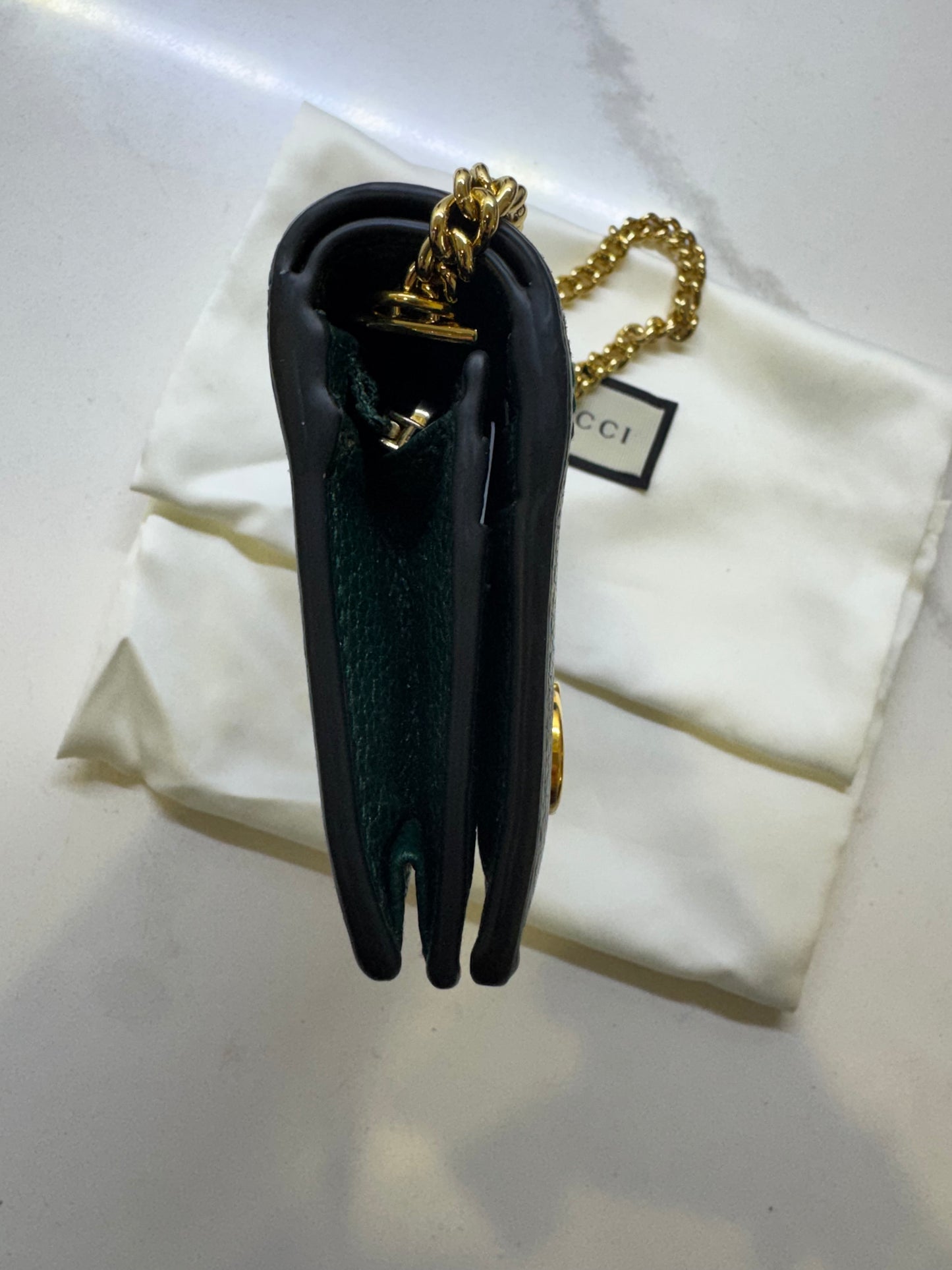 Gucci Zumi Leather Chain Wallet - additional view 5