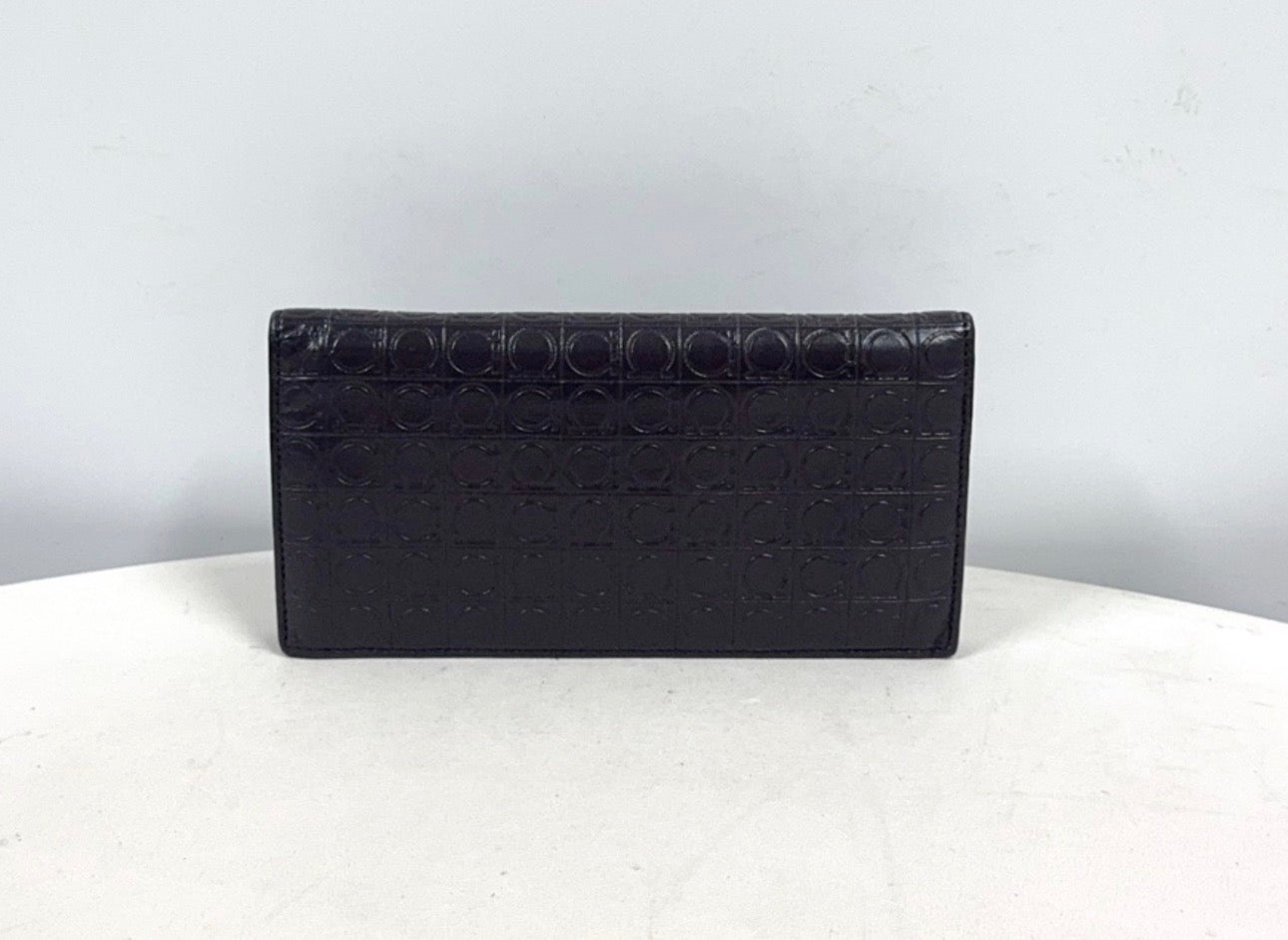 Salvatore Ferragamo leather long wallet