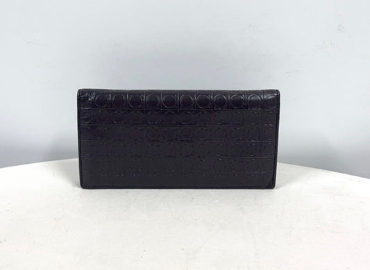Salvatore Ferragamo leather long wallet