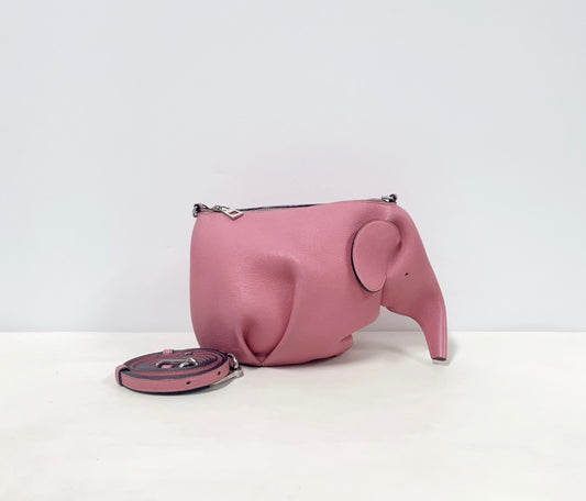 Loewe Leather Elephant Bag