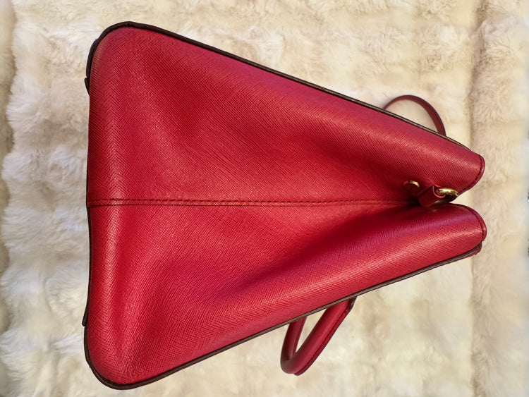 MCM Saffiano Leather Double Zip Tote Bag - additional view 3
