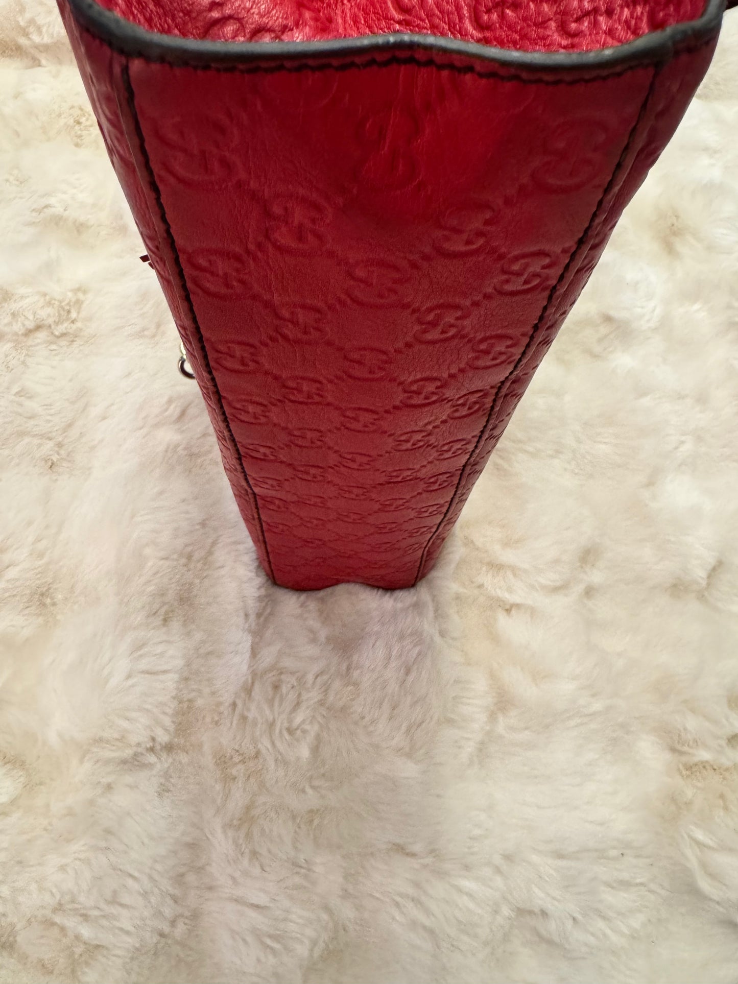 Gucci Guccissima Embossed Emily Chain Shoulder Bag - additional view 6