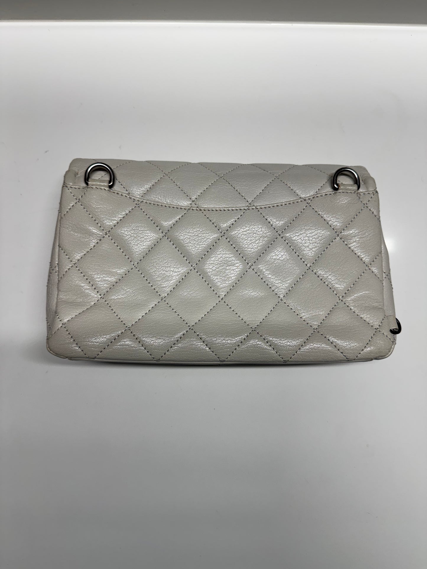 Chanel - RARE - Chanel Quilted Leather & Ruthenium Hardware - additional view 5