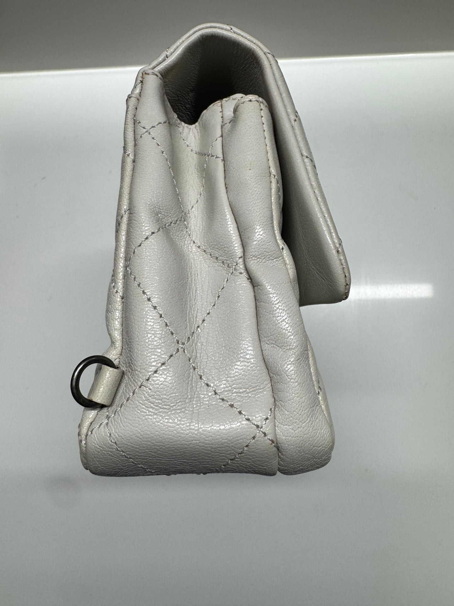 Chanel - RARE - Chanel Quilted Leather & Ruthenium Hardware - additional view 8