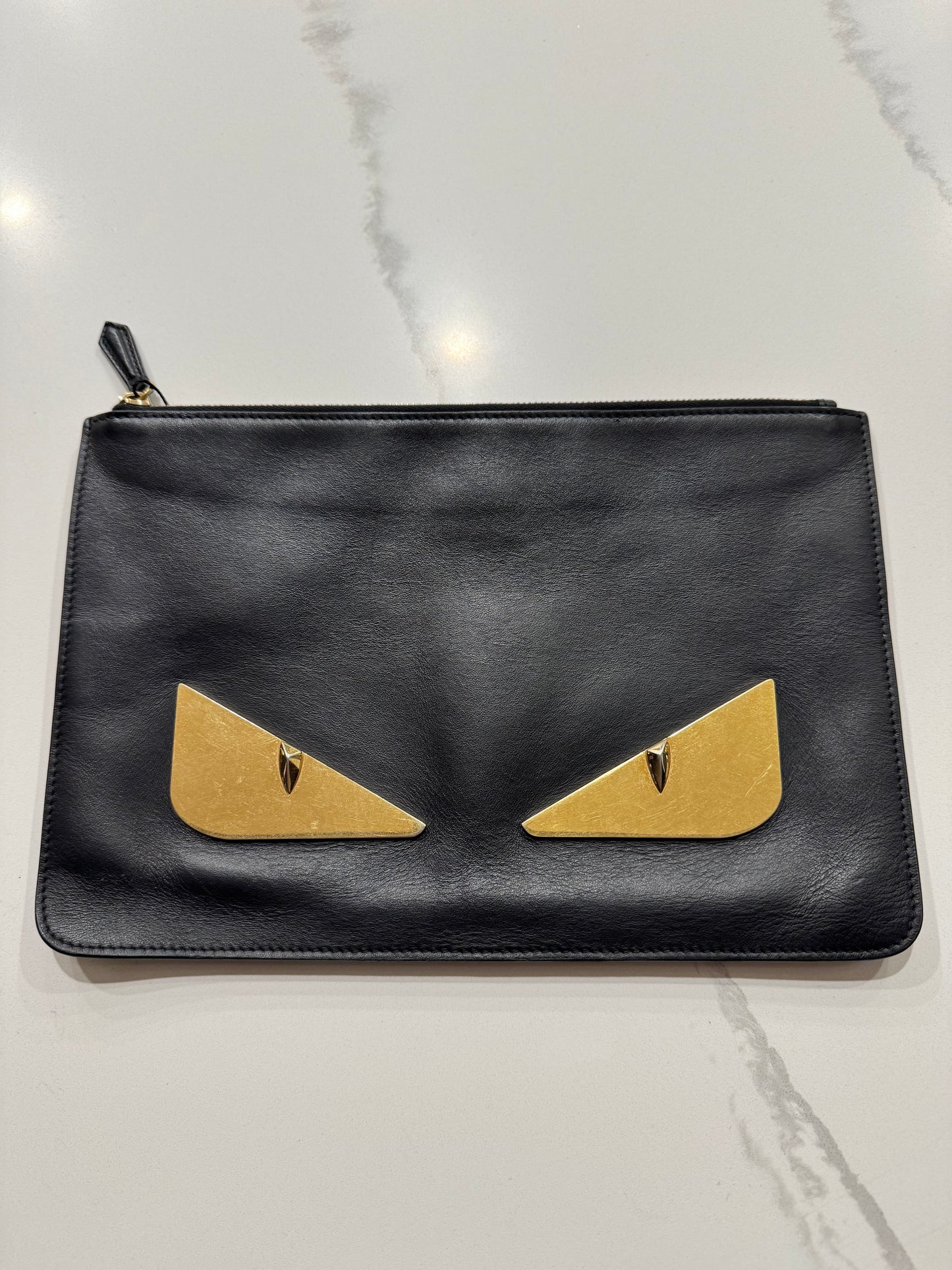 Fendi Monster Clutch