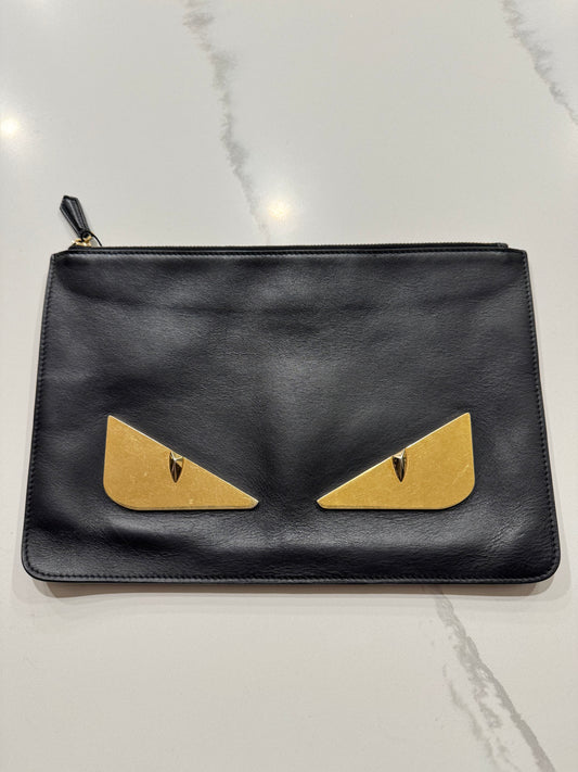 Fendi Monster Clutch