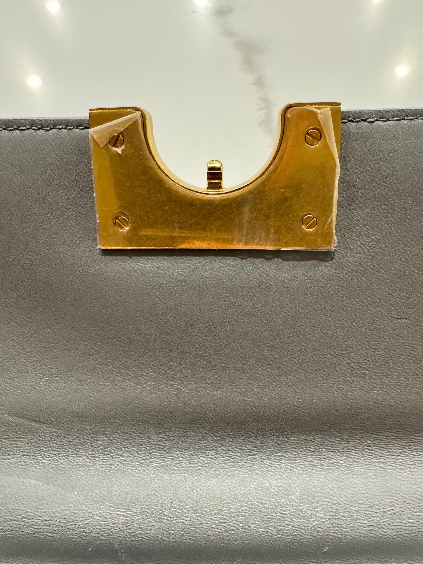 Bottega Veneta Classic Bag Spazzolato Leather Mini | Excellent