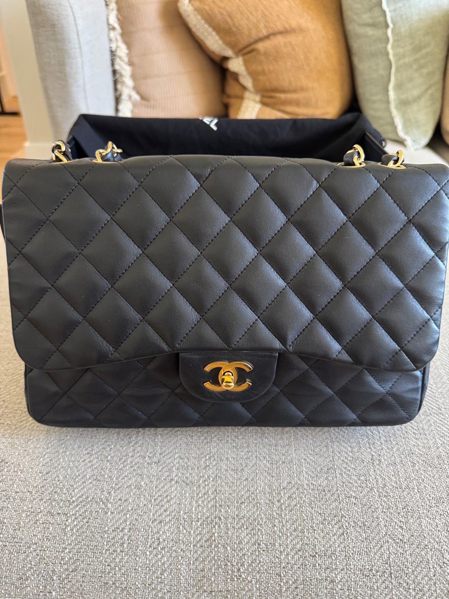 Chanel Maxi Classic Double Flap Bag