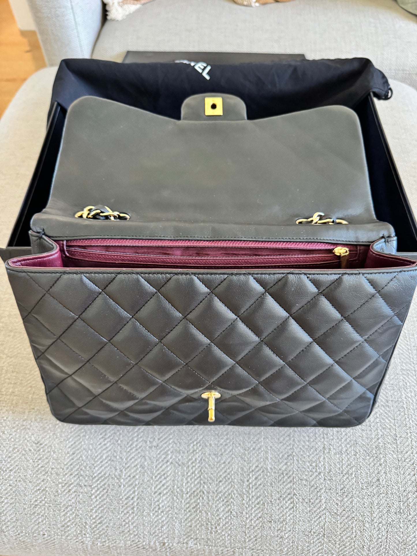 Chanel Maxi Classic Double Flap Bag
